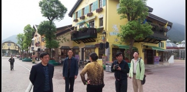 【深圳】太極湖旅游投資公司一行來深圳考察